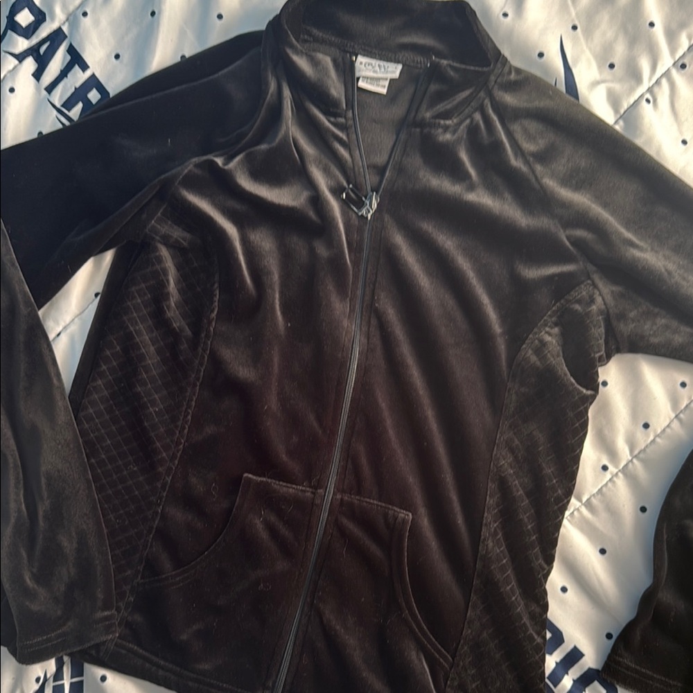 Black Zip-Up Jacket